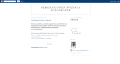 Desktop Screenshot of federationenvenskafotografer.blogspot.com