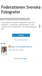 Mobile Screenshot of federationenvenskafotografer.blogspot.com