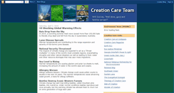 Desktop Screenshot of creationcareteam.blogspot.com