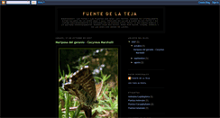 Desktop Screenshot of fuentedelateja.blogspot.com