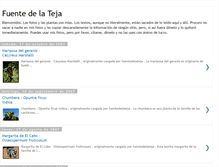 Tablet Screenshot of fuentedelateja.blogspot.com