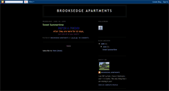 Desktop Screenshot of brooksedge.blogspot.com