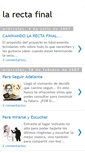 Mobile Screenshot of caminando-larectafinal.blogspot.com