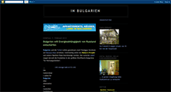 Desktop Screenshot of inbulgarien.blogspot.com