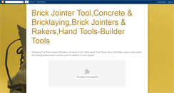 Desktop Screenshot of brickjointertool.blogspot.com