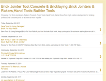 Tablet Screenshot of brickjointertool.blogspot.com