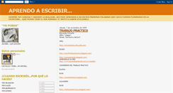 Desktop Screenshot of escriboenlaprimaria.blogspot.com