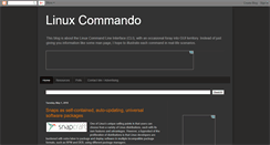 Desktop Screenshot of linuxcommando.blogspot.com