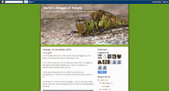 Desktop Screenshot of martinsimagesofnature.blogspot.com