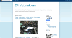 Desktop Screenshot of 24hrsprinklers.blogspot.com