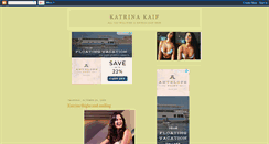 Desktop Screenshot of lovekatrinakaif.blogspot.com