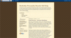 Desktop Screenshot of borderlineselfhelp.blogspot.com