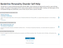 Tablet Screenshot of borderlineselfhelp.blogspot.com