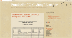 Desktop Screenshot of fundacioncgjungecuador.blogspot.com