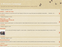 Tablet Screenshot of amormoncampaign.blogspot.com