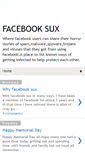 Mobile Screenshot of facebook-sux.blogspot.com