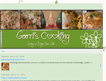 Tablet Screenshot of garriscooking.blogspot.com