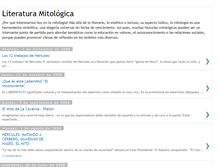 Tablet Screenshot of literaturamitologica.blogspot.com