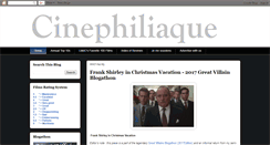 Desktop Screenshot of cinephiliaque.blogspot.com