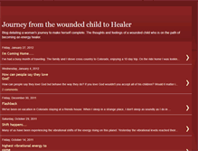 Tablet Screenshot of journeyfromthewoundedchildtohealer.blogspot.com