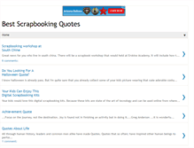 Tablet Screenshot of bestscrapbookingquotes.blogspot.com