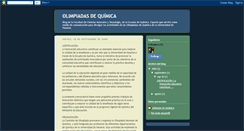 Desktop Screenshot of olimpiadasdequimica.blogspot.com