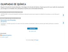 Tablet Screenshot of olimpiadasdequimica.blogspot.com