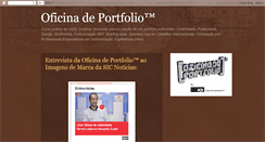 Desktop Screenshot of oficinaportfolio.blogspot.com