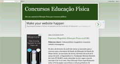 Desktop Screenshot of edufisicaconcursos.blogspot.com