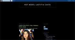 Desktop Screenshot of hot-girl-laetitia-casta.blogspot.com