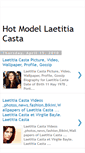 Mobile Screenshot of hot-girl-laetitia-casta.blogspot.com