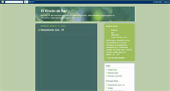 Desktop Screenshot of elrinconderay.blogspot.com