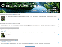 Tablet Screenshot of chateau-adventure.blogspot.com