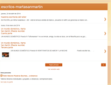 Tablet Screenshot of escritos-martasanmartin.blogspot.com