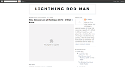 Desktop Screenshot of lightningrodman.blogspot.com