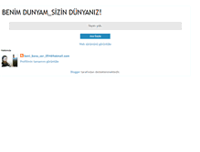 Tablet Screenshot of benimdunyam054.blogspot.com