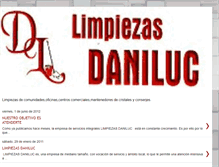 Tablet Screenshot of limpiezasdaniluc.blogspot.com