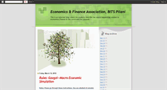 Desktop Screenshot of ecofinpilani.blogspot.com