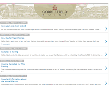 Tablet Screenshot of cobblefieldpoint.blogspot.com