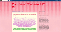 Desktop Screenshot of prendasepeoes25rt.blogspot.com