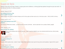 Tablet Screenshot of dutybeauty.blogspot.com