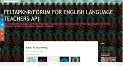 Desktop Screenshot of feltapknr.blogspot.com