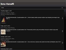 Tablet Screenshot of amirulasyrafhanaffi.blogspot.com