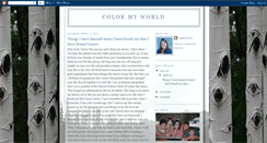 Desktop Screenshot of colormyworldjennifer.blogspot.com