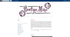 Desktop Screenshot of bowtiquemama.blogspot.com