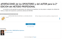 Tablet Screenshot of comentarios-opositores.blogspot.com