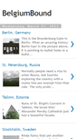 Mobile Screenshot of belgiumbound2008.blogspot.com