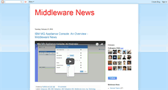 Desktop Screenshot of middlewarenews.blogspot.com