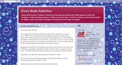 Desktop Screenshot of evasbookaddiction.blogspot.com