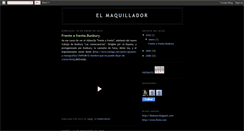 Desktop Screenshot of elmaquillador.blogspot.com